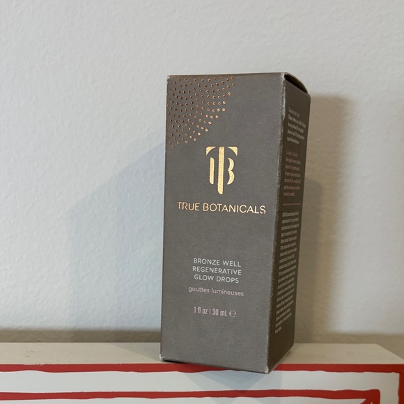 True Botanicals Bronze well regenerative Glow Drops NWT